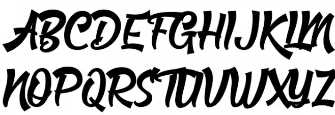 Bigroads Script Demo Polices MAJUSCULES