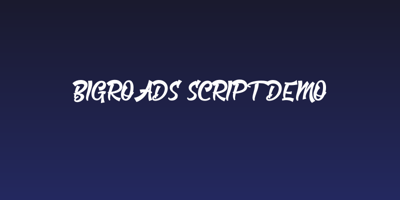 Bigroads Script Demo Social Header
