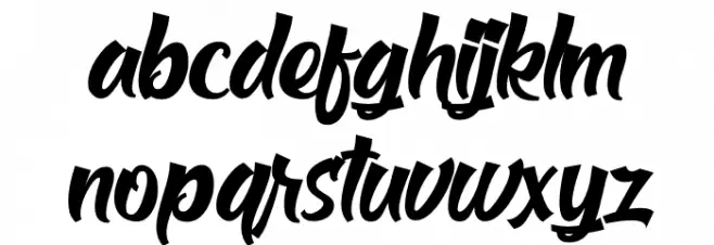 Bigroads Script Demo Fuentes MINÚSCULAS