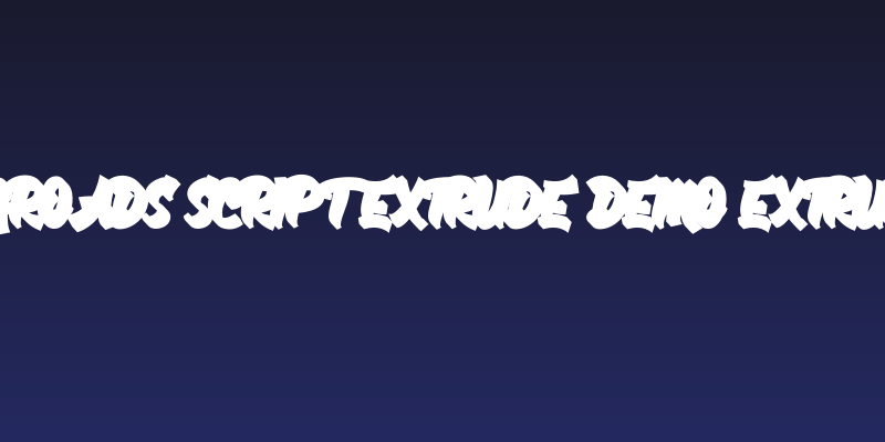 Bigroads Script Extrude Demo Extrude Social Header