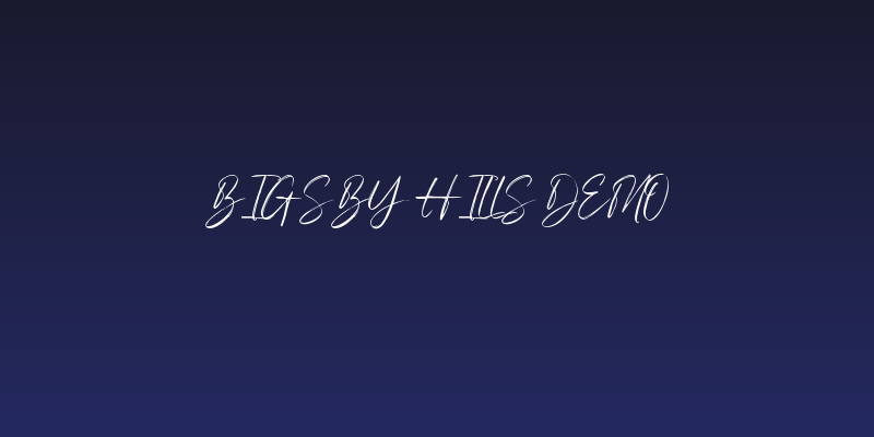Bigsby Hills Demo Social Header