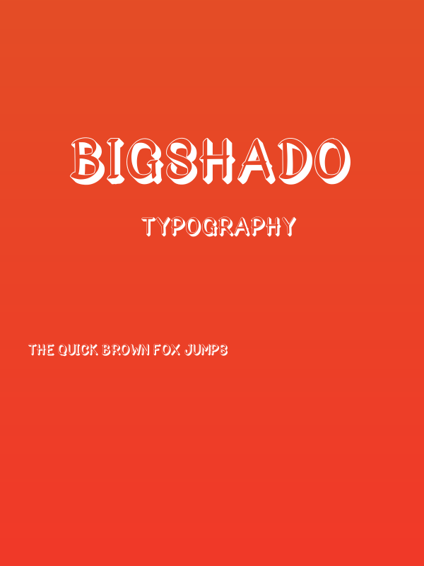 Bigshado Poster