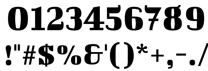 Bigshot One Regular Font OTHER CHARS