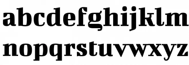 Bigshot One Regular 字体 小写