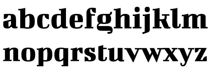 Bigshot One Font LOWERCASE