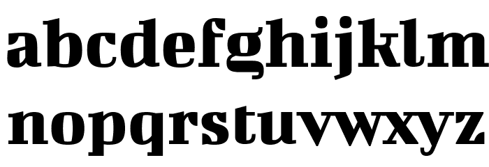 BigshotOne Font LOWERCASE