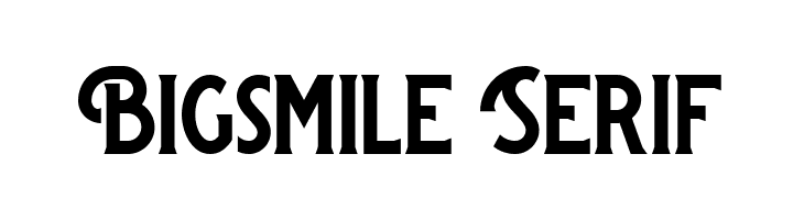 Bigsmile Serif  免费字体下载