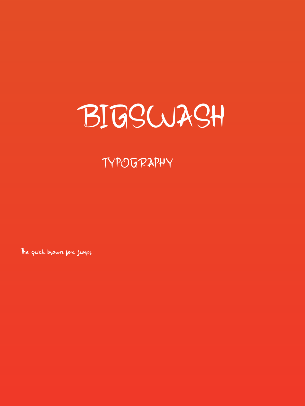 Bigswash Poster