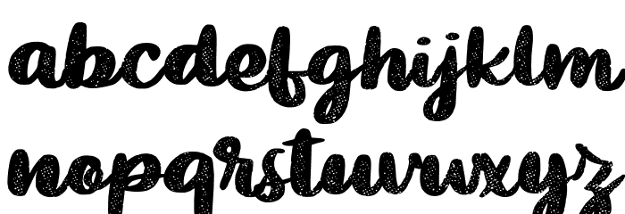 BigtedFREE Font LOWERCASE