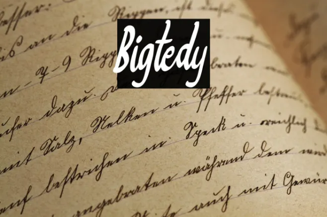 Bigtedy Example 1