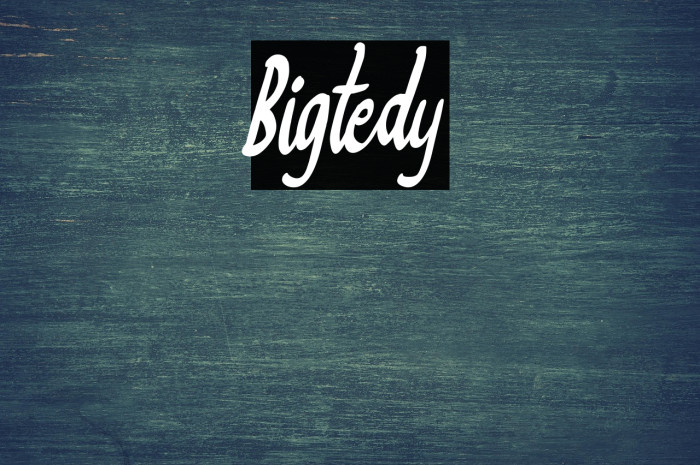 Bigtedy Example 3