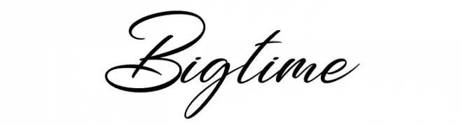 Bigtime  免费字体下载