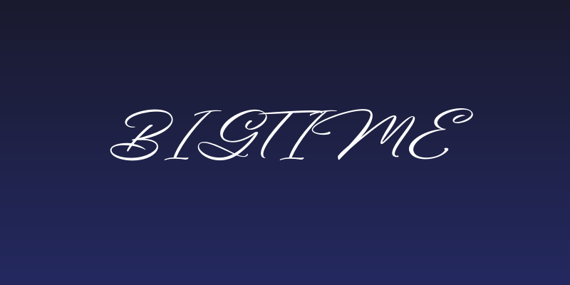 Bigtime Social Header