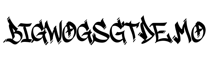 Bigwogs GT Demo  Frei Schriftart Herunterladen