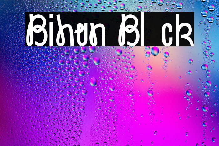 Bihun Black Example 1