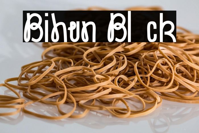 Bihun Black Example 2