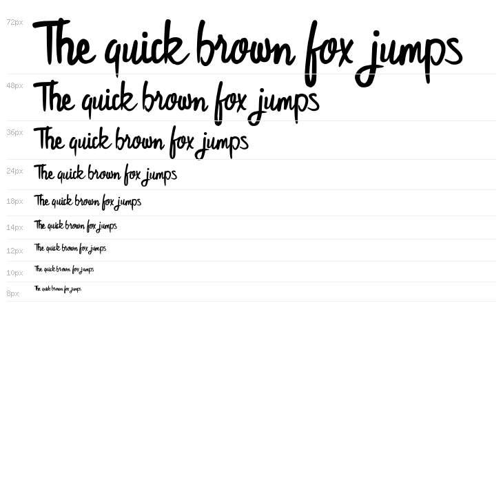 Bijak Script SemiBold Waterfall