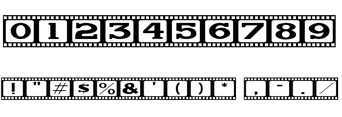 Bijou JL Font OTHER CHARS