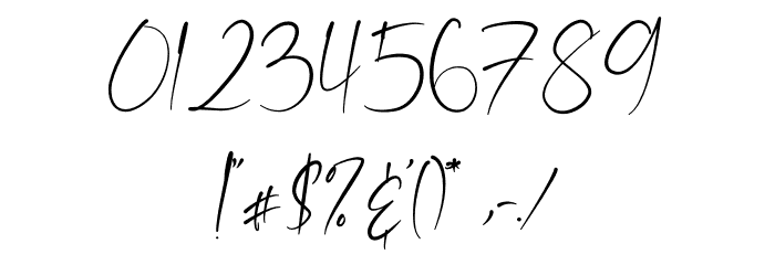 Bikambone Font OTHER CHARS