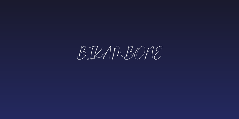 Bikambone Social Header