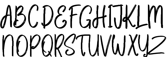Bikarosta Script Font OTHER CHARS
