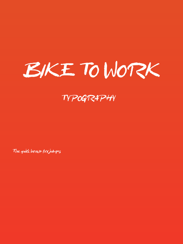 Bike to Work Poster