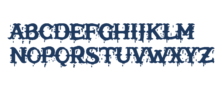 Biker Vamp Uppercase