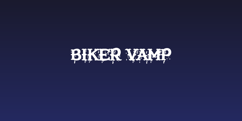 Biker Vamp Social Header