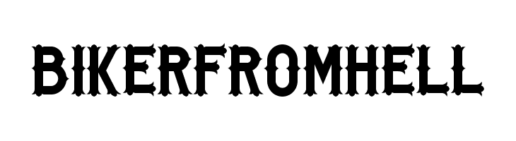 BikerfromHell Font