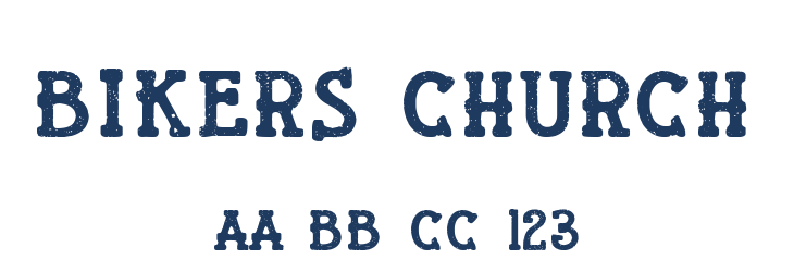 Bikers Church Font Preview