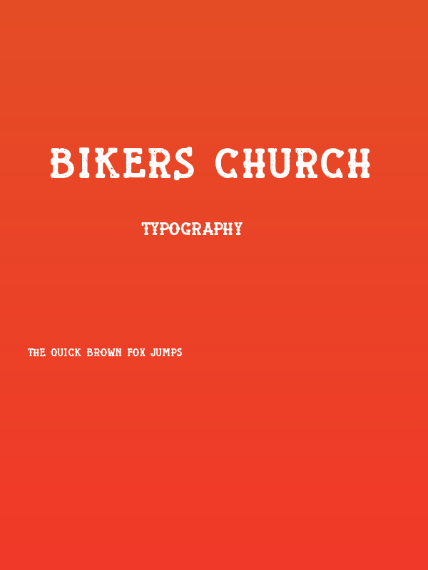 Bikers Church Poster