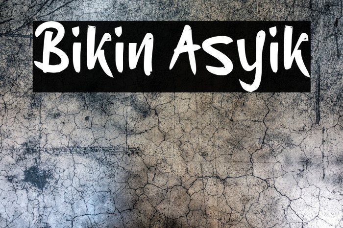 Bikin Asyik Example 1