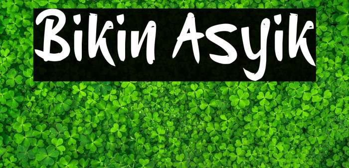 Bikin Asyik Example 3