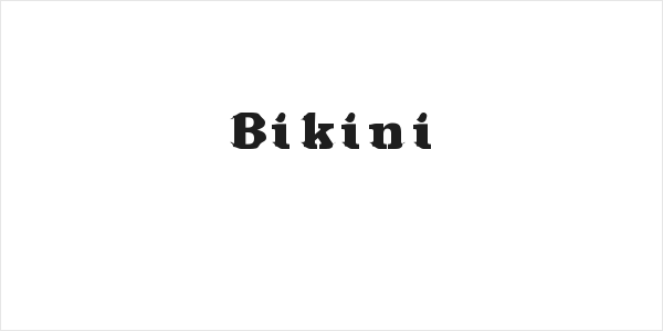 Bikini Logo