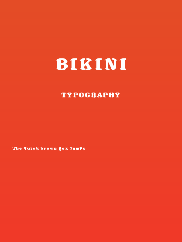 Bikini Poster