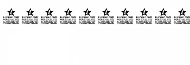 Bikinis Personal Use Font OTHER CHARS