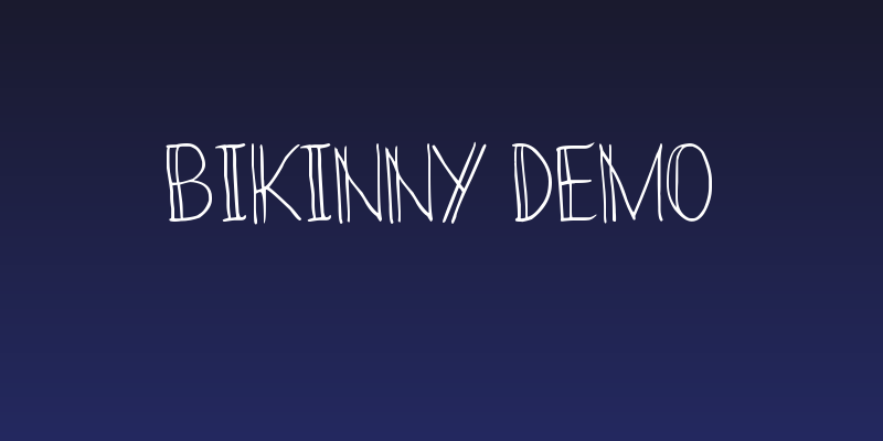 Bikinny Demo Social Header
