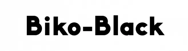 Biko-Black  Frei Schriftart Herunterladen