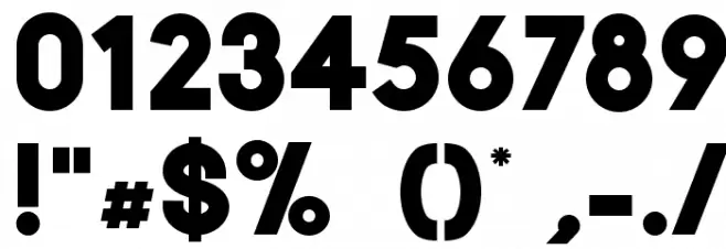 Biko-Black Font OTHER CHARS