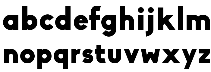 Biko-Black Font LOWERCASE