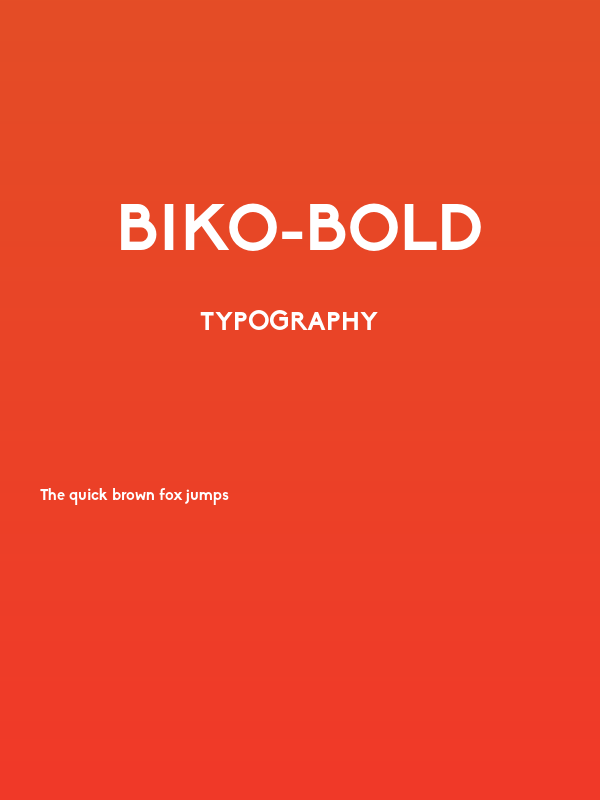 Biko-Bold Poster