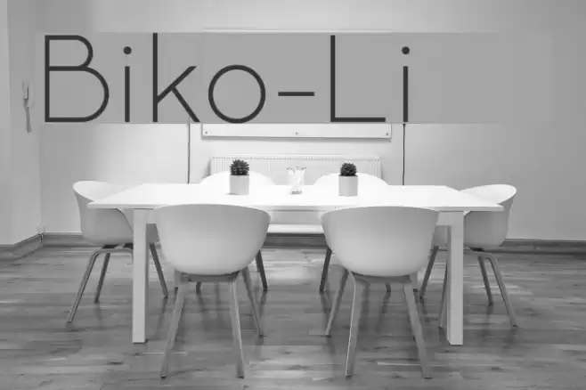 Biko-Light Font examples