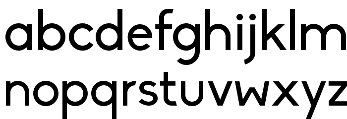Biko Font LOWERCASE