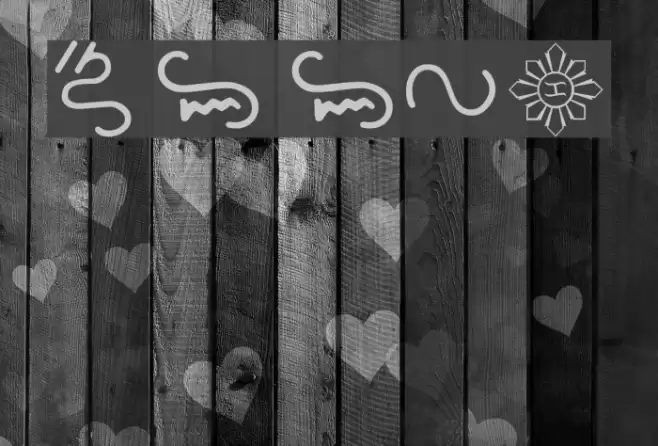 Bikol Mintz Font examples