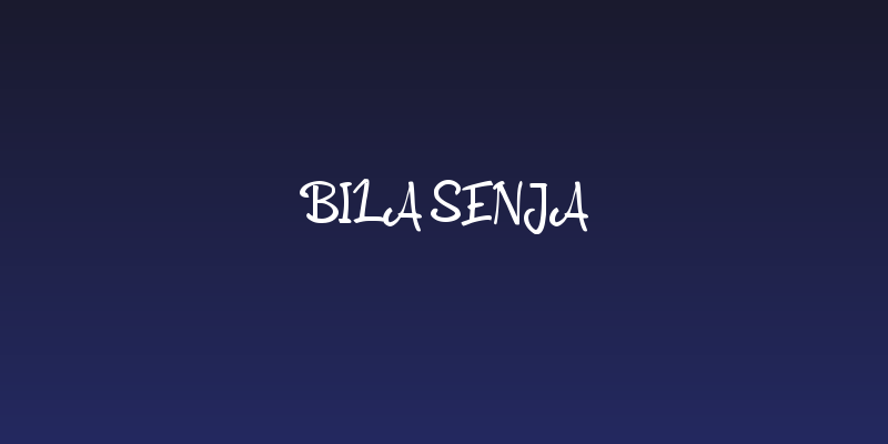 Bila Senja Social Header