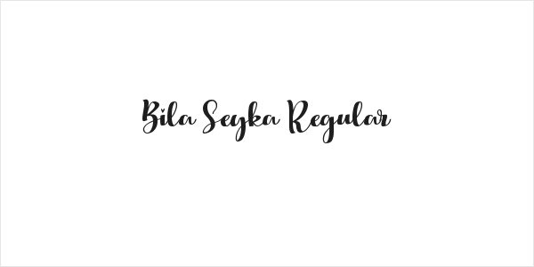 Bila Seyka Regular Logo