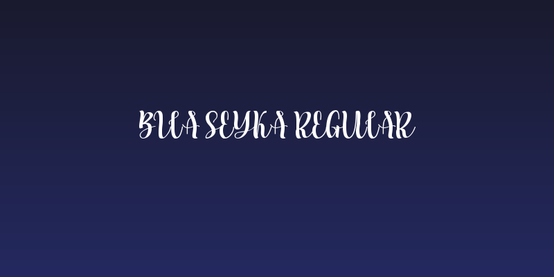 Bila Seyka Regular Social Header