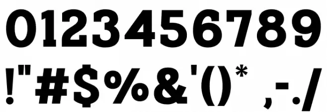 Bilanger Font OTHER CHARS