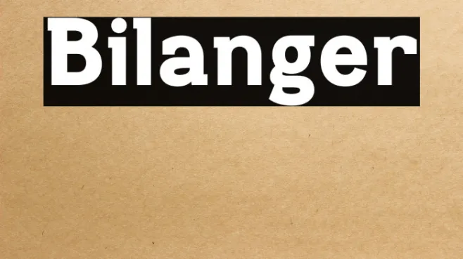 Bilanger Example 3