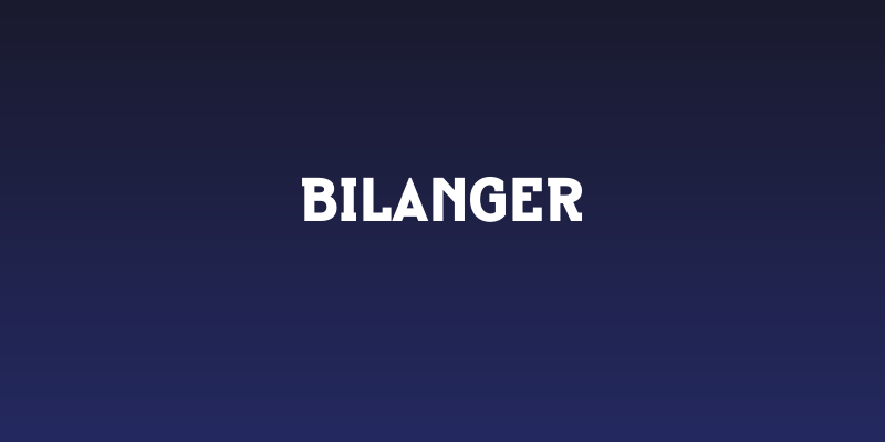 Bilanger Social Header